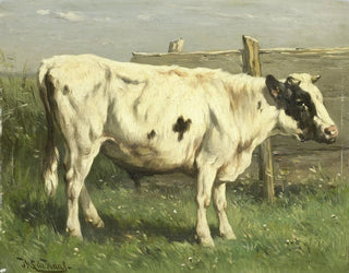 Young Bull - Johannes Hubertus Leonardus de Haas — artwork view