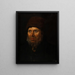 Portrait of an Old Sailor - Johannes Jensen — framed artwork on a wall