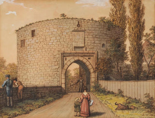 The door of Frédéric at Linz Castle - Johannes Maria Monsorno — artwork view