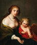 a mother and her child as Venus and Cupid - Johannes Paulus Moreelse — artwork view