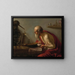 an old alchemist in his study - Johannes Paulus Moreelse — framed artwork on a wall