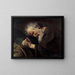 Heraclitus - Johannes Paulus Moreelse — framed artwork on a wall