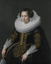 Portrait of Catharina van Voorst - Johannes Paulus Moreelse — artwork view