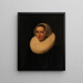 Portrait of a Lady - Johannes Paulus Moreelse — framed artwork on a wall