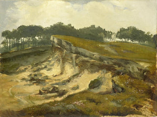 Sand Excavation Painting - Johannes Tavenraat — artwork view