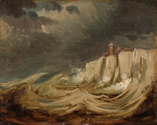 Storms on the Coast - Johannes Tavenraat — artwork view