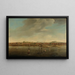 Vue de Canton en Chine - Johannes Vinckboons — framed artwork on a wall