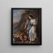 La Découverte de Moïse - Johannes Voorhout — framed artwork on a wall