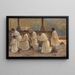 Procession sous la pluie dans les Apennins - Johannes Wilhjelm — framed artwork on a wall