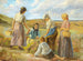 Women in the dunes near Skagen - Johannes Wilhjelm — artwork view
