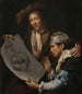 Allegory on the French invasion of 1672 - Johannes van Wijckersloot — artwork view