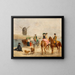 Waiting for the ferry - John Lewis Brown — framed artwork on a wall