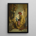 Inspection of the vase - John Adam Houston — framed artwork on a wall