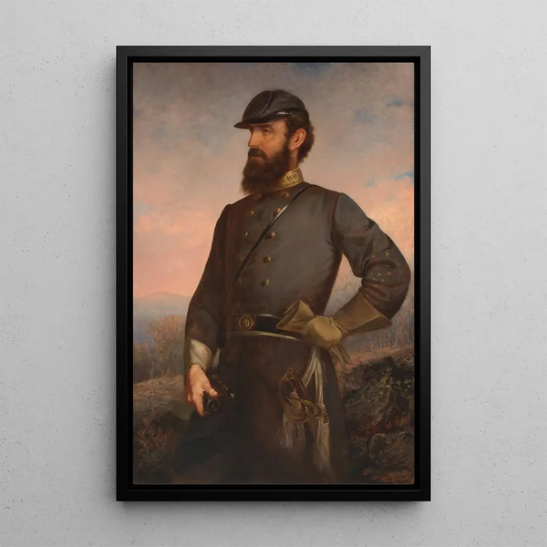 Thomas Jonathan Jackson - John Adams the Elder — framed artwork on a wall