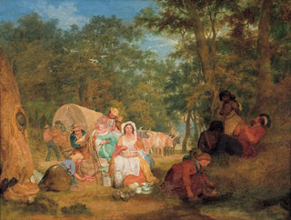 Return home, dinner time - John Alexander Gilfillan — artwork view