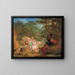 Return home, dinner time - John Alexander Gilfillan — framed artwork on a wall