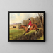Fox Hunt - John Alfred Wheeler Snr — framed artwork on a wall