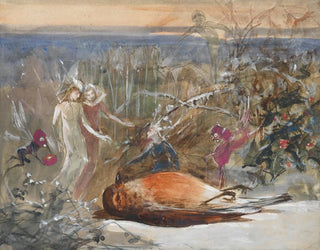 Who Killed Cock Robin? A Study - John Anster Fitzgerald — artwork view