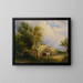 Les Quatre Saisons 3 - John Anthony Puller — framed artwork on a wall