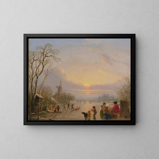 Les Quatre Saisons - John Anthony Puller — framed artwork on a wall