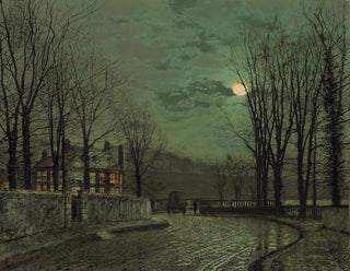 November Moon - John Atkinson Grimshaw — artwork view
