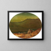The Crescent - John Atkinson Grimshaw — framed artwork on a wall