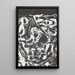 Impressions of the Baltimore Museum of Art - John Blair Mitchell — framed artwork on a wall
