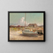 Dock Basin - John Bond Francisco — framed artwork on a wall