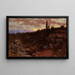 Landscape at Sunset - John Bond Francisco — framed artwork on a wall