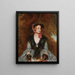 Rose Bradwardine, the heroine of Walter Scott's novel Waverley - John Bostock — framed artwork on a wall