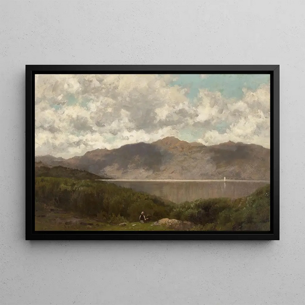 Summer Afternoon Painting - John Bunyan Bristol — framed artwork on a wall