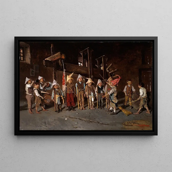 Independence Day Painting - John Califano — framed artwork on a wall