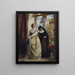 Juliette et sa nourrice - John Callcott Horsley — framed artwork on a wall