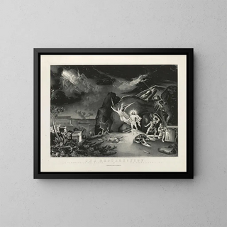 The Resurrection - John Cameron — framed artwork on a wall
