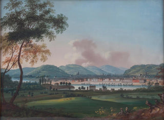 Cincinnati view from Newport barracks - John Caspar Wild — artwork view