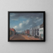 Fourth Street is from Vine - John Caspar Wild — framed artwork on a wall