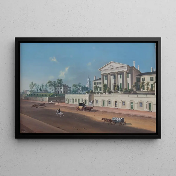 Third and Vine Northside - John Caspar Wild — framed artwork on a wall