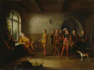 Falstaff and the Recruits of Henry IV, Part II - John Cawse — artwork view