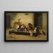 a dog shelter dining table - John Charles Dollman — framed artwork on a wall