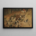 Enfoui Painting - John Charlton — framed artwork on a wall