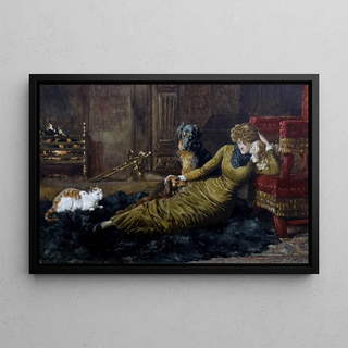 Ses favorites - John Charlton — framed artwork on a wall