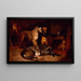 Plus Libre que Bienvenue - John Charlton — framed artwork on a wall