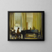 The recital hall of the townhouse - John Christen Johansen — framed artwork on a wall