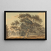 Blundeston near Lowestoft, Sussex - John Claude Nattes — framed artwork on a wall