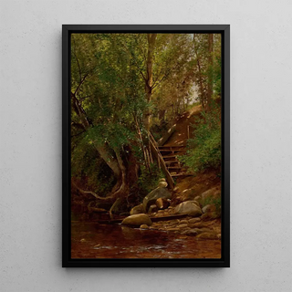 John Clinton Ogilvie - Along the Creek.webp