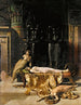 La mort de Cléopâtre - John Collier — artwork view