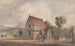 Rural Station in Tudor Style and Level Crossing - John Connell Ogle — artwork view