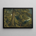 Young girl in a wooded landscape - John Constable — framed artwork on a wall