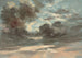 Study of clouds, stormy sunset - John Constable — artwork view