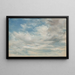 Cloud Painting - John Constable — framed artwork on a wall